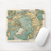 北極の地図 マウスパッド (マウス)