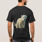 北極の威厳 Tシャツ (裏面)