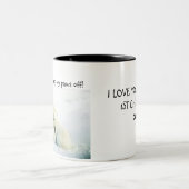 北極の幼いこどものマグ ツートーンマグカップ (中央)