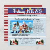 「北極の抗議」クリスマスフォトカード シーズンカード (正面/裏面)