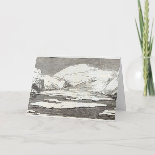 北極の探険 シーズンカード (正面)