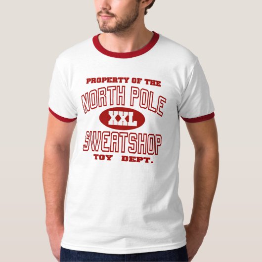 北極の搾取工場 Tシャツ (正面)