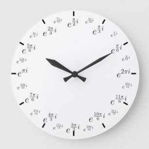 北極の数学の時計 ラージ壁時計