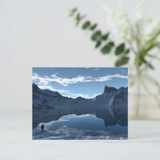 北極の日 ポストカード (スタンド正面)