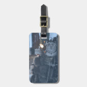 北極の明白なエンジン ラゲッジタグ (正面縦)