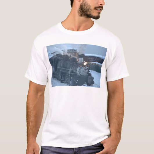 北極の明白なエンジン Tシャツ (正面)