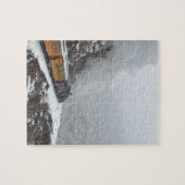 北極の明白な円形くねり ジグソーパズル (横)