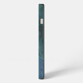 北極の氷辺に佇むホッキョクグマ iPhoneケース (左側面)