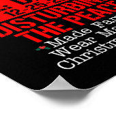 北極の矯正保釈金が妨害を否定 ポスター (角)