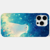 北極の空の下のホッキョクグマ Case-Mate iPhoneケース (裏面 (横))