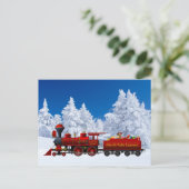 北極の表現クリスマス シーズンポストカード (スタンド正面)