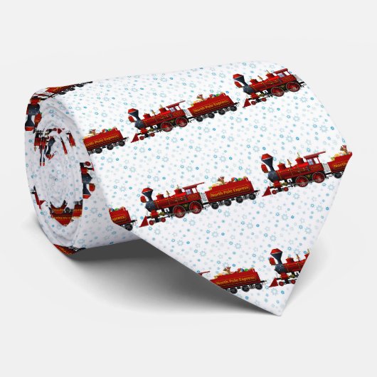 北極の表現クリスマス ネクタイ (ロール)