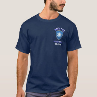 北極の郵便Tシャツ(カスタマイズ可能な) Tシャツ