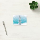 北極の青い銀霜の降りたは常緑の輝きを放つ ポストイット (オフィス)