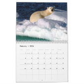 北極の魔法 カレンダー (2月 2026)