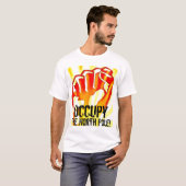 北極のTシャツを占めて下さい Tシャツ (正面フル)