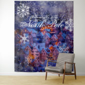 北極へようこそ|パーティー背景 タペストリー (インサイチュ)