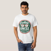 北極より北側で一番クールなオジサン | レトロ Tシャツ (正面フル)