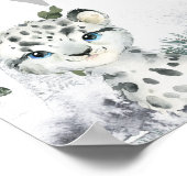 北極アニマルオンダーランド1st誕生日ミルストーン ポスター (角)