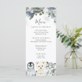 北極アニマル冬のオーネダーランド1stバースデーメニュー メニュー (スタンド正面)