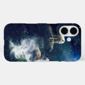 北極オオカミのムーンストライダー Case-Mate iPhoneケース (裏面 (横))