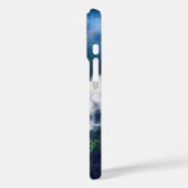 北極オオカミのムーンストライダー Case-Mate iPhoneケース (裏面 / 左)