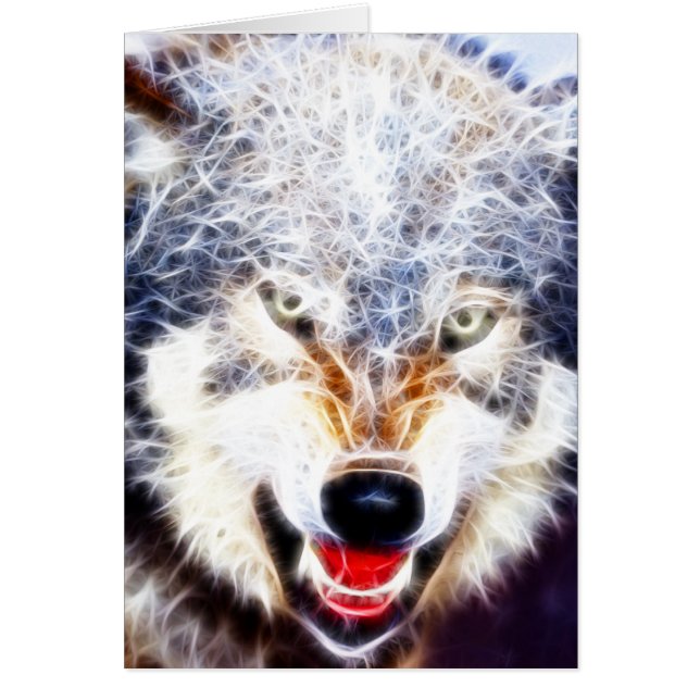 北極オオカミ (正面)