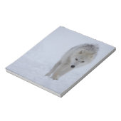 北極オオカミ ノートパッド (回転)