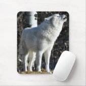 北極オオカミ マウスパッド (マウス)
