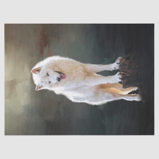 北極オオカミ 薄葉紙 (正面)