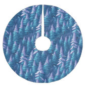 北極キツネワンダーランド ブラッシュドポリエステルツリースカート (正面)