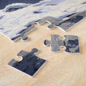 北極キツネ絵を描ズ ジグソーパズル (側面)