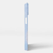 北極キツネ絵画ズ – オリジナル野生生物アート iPhoneケース (右側面)