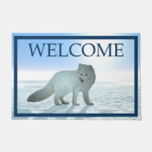 北極キツネ – ようこそ ドアマット (正面)