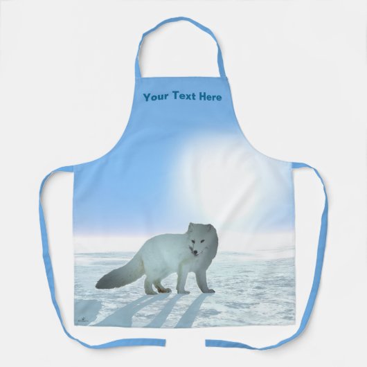 北極キツネ エプロン (正面)