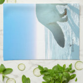 北極キツネ キッチンタオル (折り畳み)