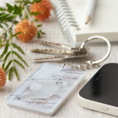 北極キツネ キーホルダー (正面右)