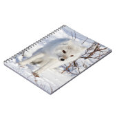 北極キツネ、チャーチル野生生物管理地区 ノートブック (左側)