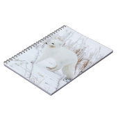 北極キツネ ノートブック (左側)