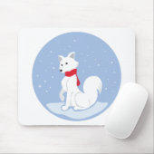北極キツネ マウスパッド (マウス)
