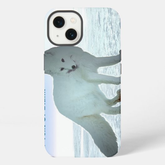 北極キツネ iPhoneケース (裏面)