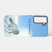 北極キツネ SAMSUNG GALAXYケース (裏面横)