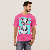 北極キツネ Tシャツ (正面フル)