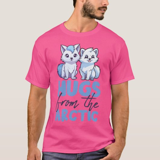 北極キツネ Tシャツ (正面)