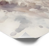 北極キツネno 2光沢ポスター ポスター (コーナー)