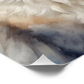 北極キツネno 3光沢ポスター ポスター (コーナー)