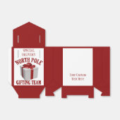 北極ギフトチームカスタムの好意ボックス フェイバーボックス (折り畳みなし)