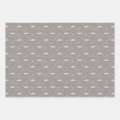 北極ギフトラップ – 3セット ラッピングペーパーシート (正面3)