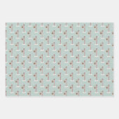 北極ギフトラップ – 3セット ラッピングペーパーシート (正面2)