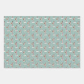 北極ギフトラップ – 3セット ラッピングペーパーシート (正面)